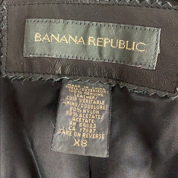 Banana Republic Butter Soft Leather Jacket XS - Picture 10 of 12